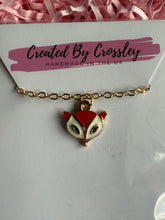 Load image into Gallery viewer, Fox Charm Necklace
