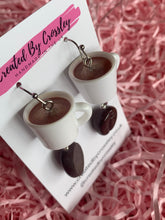 Load image into Gallery viewer, Coffee Charm Earrings
