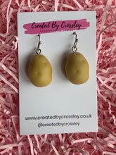 Load image into Gallery viewer, Potato Charm Earrings
