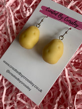 Load image into Gallery viewer, Potato Charm Earrings

