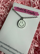 Load image into Gallery viewer, Happy Face Charm Necklace

