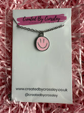Load image into Gallery viewer, Happy Face Charm Necklace
