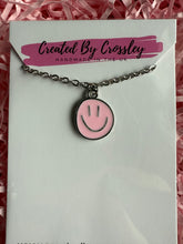 Load image into Gallery viewer, Happy Face Charm Necklace
