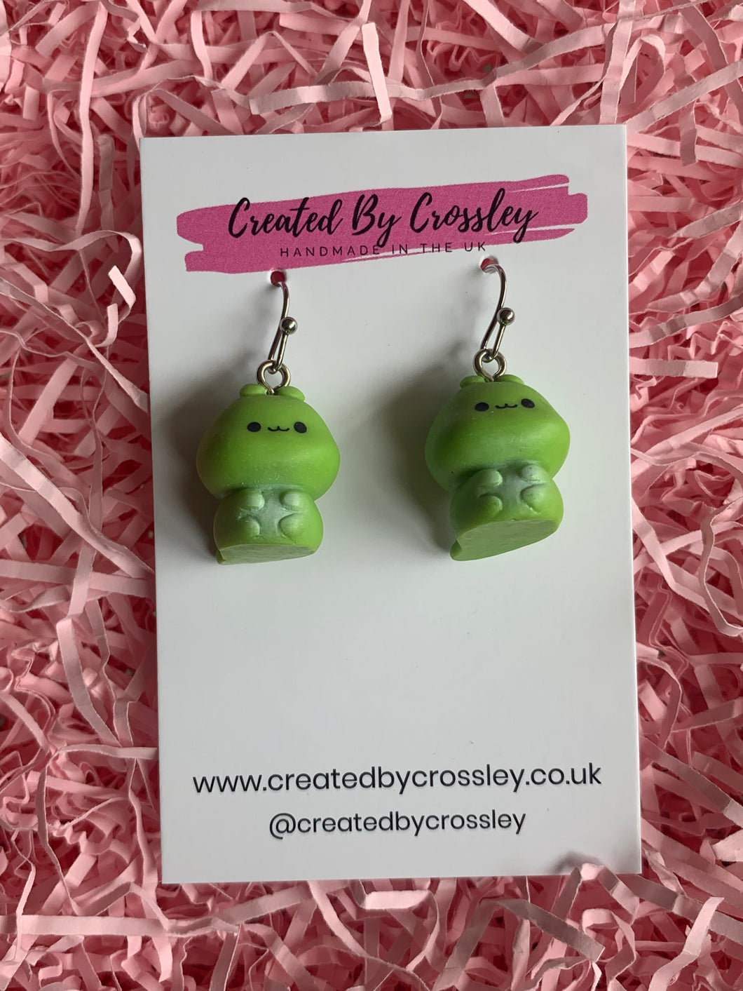 Caterpillar Charm Earrings