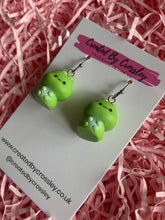 Load image into Gallery viewer, Caterpillar Charm Earrings
