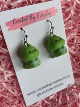 Load image into Gallery viewer, Caterpillar Charm Earrings
