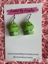 Load image into Gallery viewer, Caterpillar Charm Earrings
