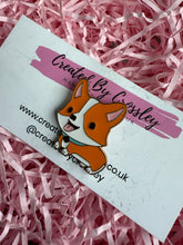 Load image into Gallery viewer, Corgi Dog Pin Badge
