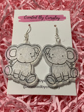 Load image into Gallery viewer, Elephant Resin Earrings
