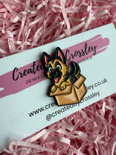 Load image into Gallery viewer, German Shepherd Dog Pin Badge

