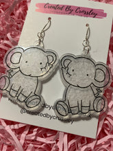 Load image into Gallery viewer, Elephant Resin Earrings
