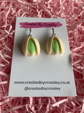 Load image into Gallery viewer, Pistachio Charm Earrings
