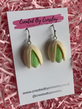 Load image into Gallery viewer, Pistachio Charm Earrings
