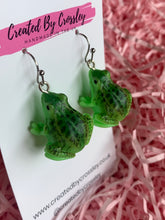 Load image into Gallery viewer, Frog Charm Earrings
