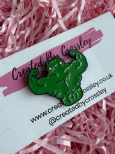 Load image into Gallery viewer, Strong Frog Pin Badge

