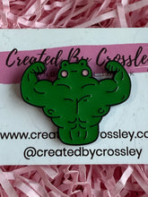 Load image into Gallery viewer, Strong Frog Pin Badge
