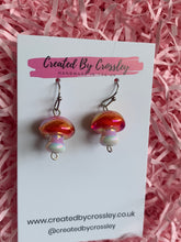 Load image into Gallery viewer, Mushroom Charm Earrings
