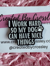 Load image into Gallery viewer, Dog Quote Pin Badge
