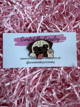 Load image into Gallery viewer, Pug Dog Pin Badge
