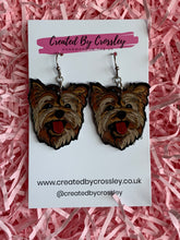 Load image into Gallery viewer, Yorkie Dog Charm Earrings
