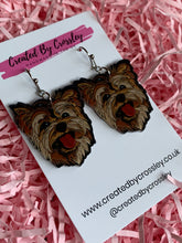 Load image into Gallery viewer, Yorkie Dog Charm Earrings
