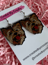Load image into Gallery viewer, Yorkie Dog Charm Earrings
