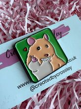 Load image into Gallery viewer, Hamster Pin Badge
