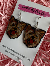 Load image into Gallery viewer, Yorkie Dog Charm Earrings

