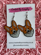 Load image into Gallery viewer, Corgi Charm Earrings
