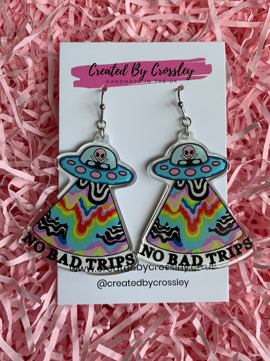 Alien Charm Earrings