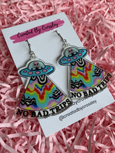 Load image into Gallery viewer, Alien Charm Earrings
