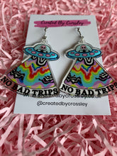 Load image into Gallery viewer, Alien Charm Earrings
