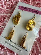 Load image into Gallery viewer, Cowboy Earring Duo
