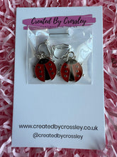 Load image into Gallery viewer, Ladybird Clip On Earrings
