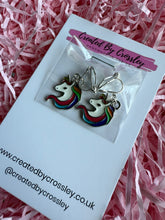Load image into Gallery viewer, Unicorn Clip On Earrings
