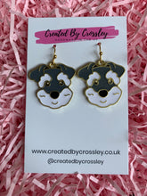 Load image into Gallery viewer, Schnauzer Dog Charm Earrings
