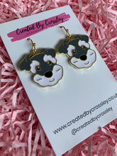 Load image into Gallery viewer, Schnauzer Dog Charm Earrings
