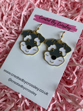 Load image into Gallery viewer, Schnauzer Dog Charm Earrings
