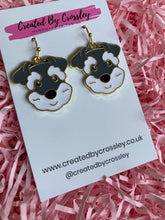 Load image into Gallery viewer, Schnauzer Dog Charm Earrings

