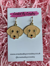 Load image into Gallery viewer, Labrador Dog Charm Earrings
