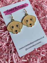 Load image into Gallery viewer, Labrador Dog Charm Earrings
