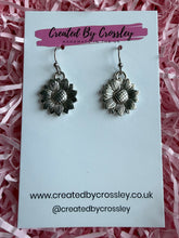 Load image into Gallery viewer, Sunflower Charm Earrings
