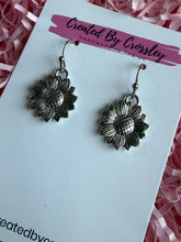 Load image into Gallery viewer, Sunflower Charm Earrings
