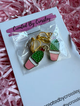 Load image into Gallery viewer, Cactus Clip On Earrings
