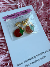 Load image into Gallery viewer, Strawberry Clip On Earrings
