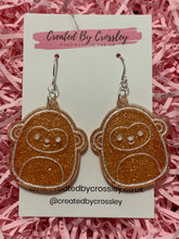 Load image into Gallery viewer, Monkey Resin Earrings
