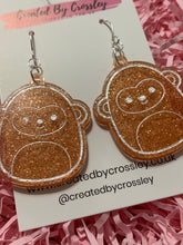 Load image into Gallery viewer, Monkey Resin Earrings
