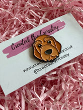 Load image into Gallery viewer, Dog pin badge
