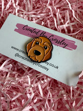 Load image into Gallery viewer, Dog pin badge

