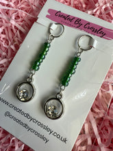 Load image into Gallery viewer, Green Gem Hearing Aid Charms
